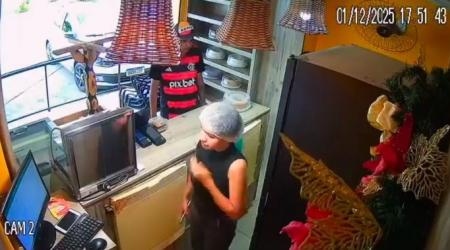 Homem Preso por Assaltar Loja de Bolos com Faca no Gama
