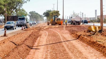 Ligação entre Recanto das Emas e Gama recebe asfalto novo