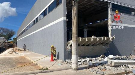 Laje cede e deixa quatro vítimas no setor central do Gama