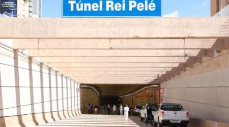 Túnel Rei Pelé terá interdição total nas madrugadas de quarta e quinta