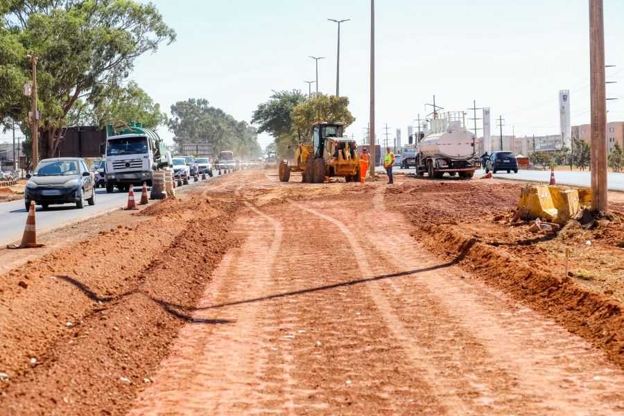 Os retornos também serão readequados, com a construção da faixa de desaceleração para melhor acesso dos veículos | Fotos: Joel Rodrigues/Agência Brasília